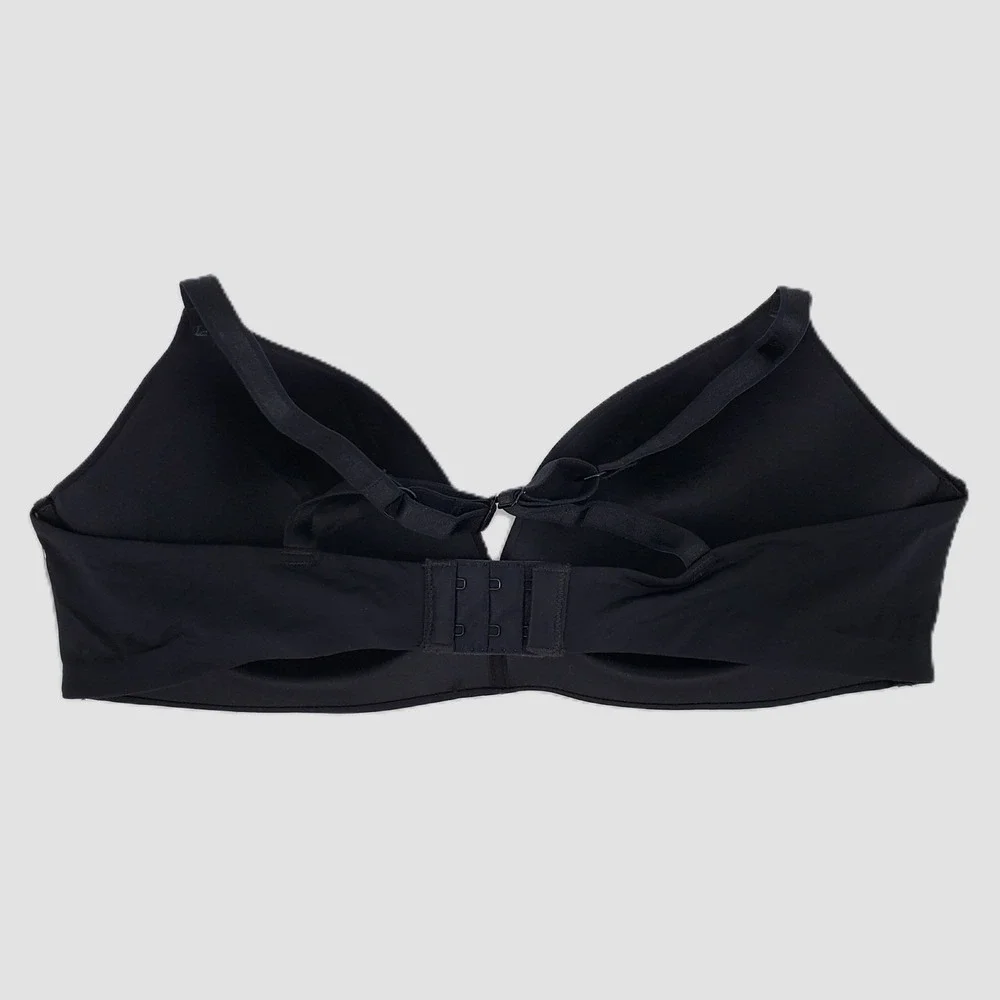 Auden The Bliss 36C Lightly Lined Wirefree Bra Black Convertible Racerback New - Picture 3 of 8